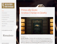 Tablet Screenshot of amicidellamusicadesio.org